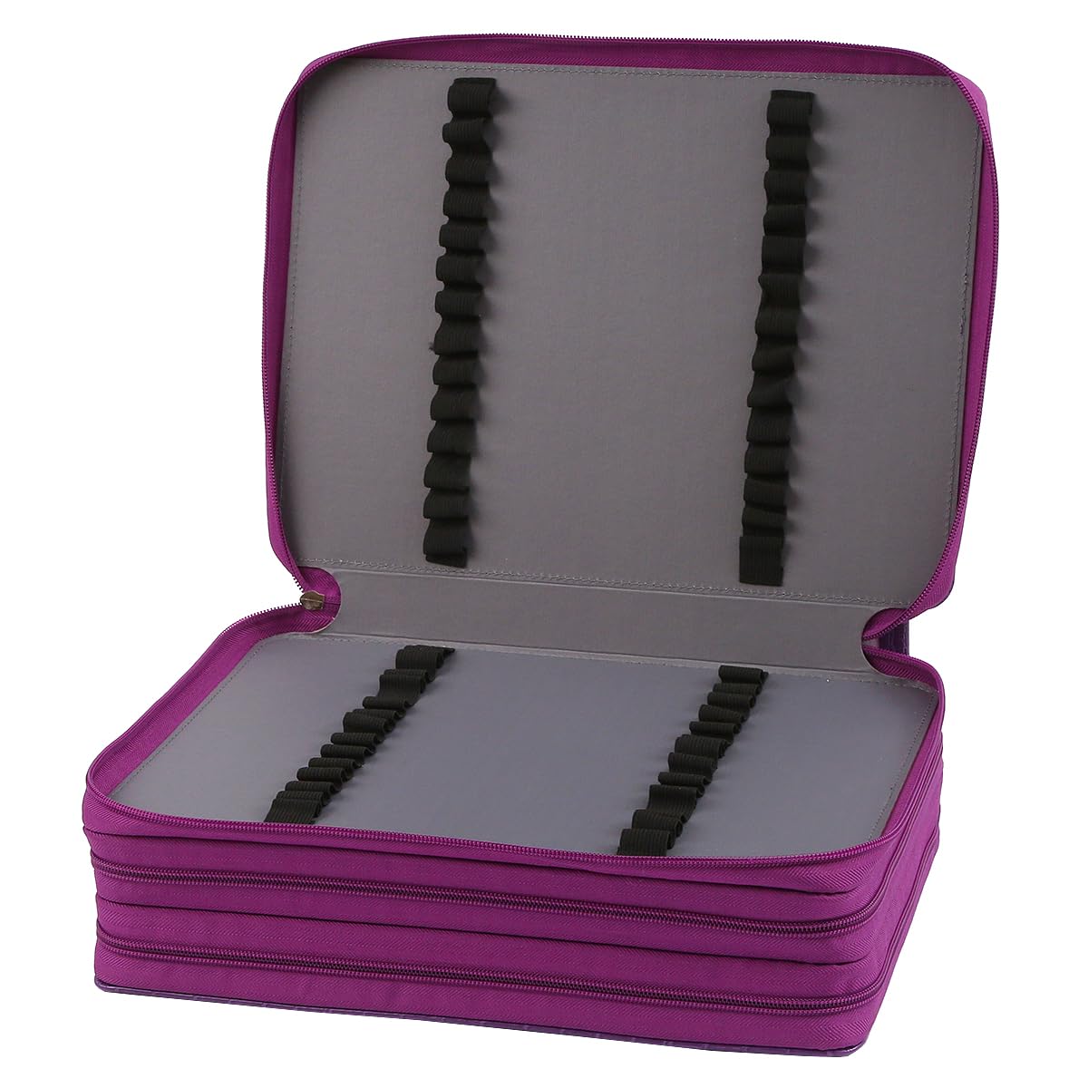 Lbxgap Marker Pen Organizer Case 168 Slots w/Handle & Shoulder Strap