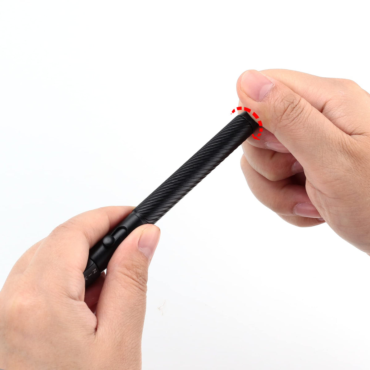 SMOOTHERPRO Fidget Spining Bolt Action Pen, with Decision Make, Grey