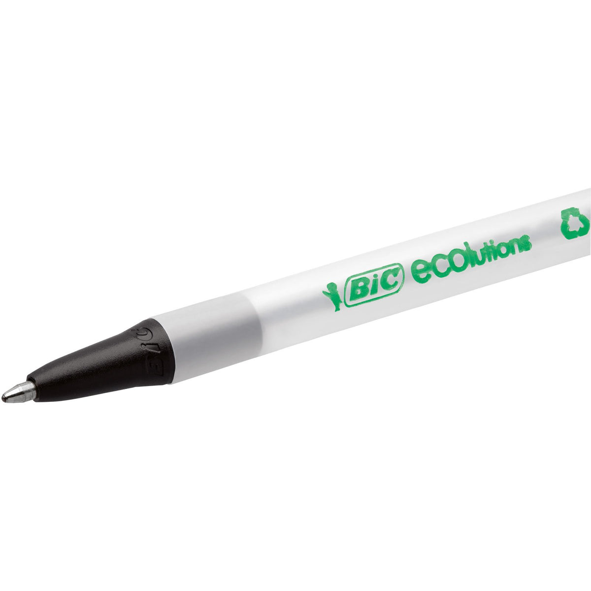 Bic Ecolutions Clic Stic (Recycled) Black (Box 50)