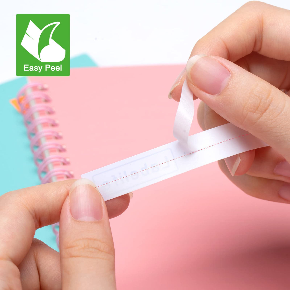 TZe-221 TZe221 Replacement for Brother P Touch Label Maker Tape 9mm 0.35''