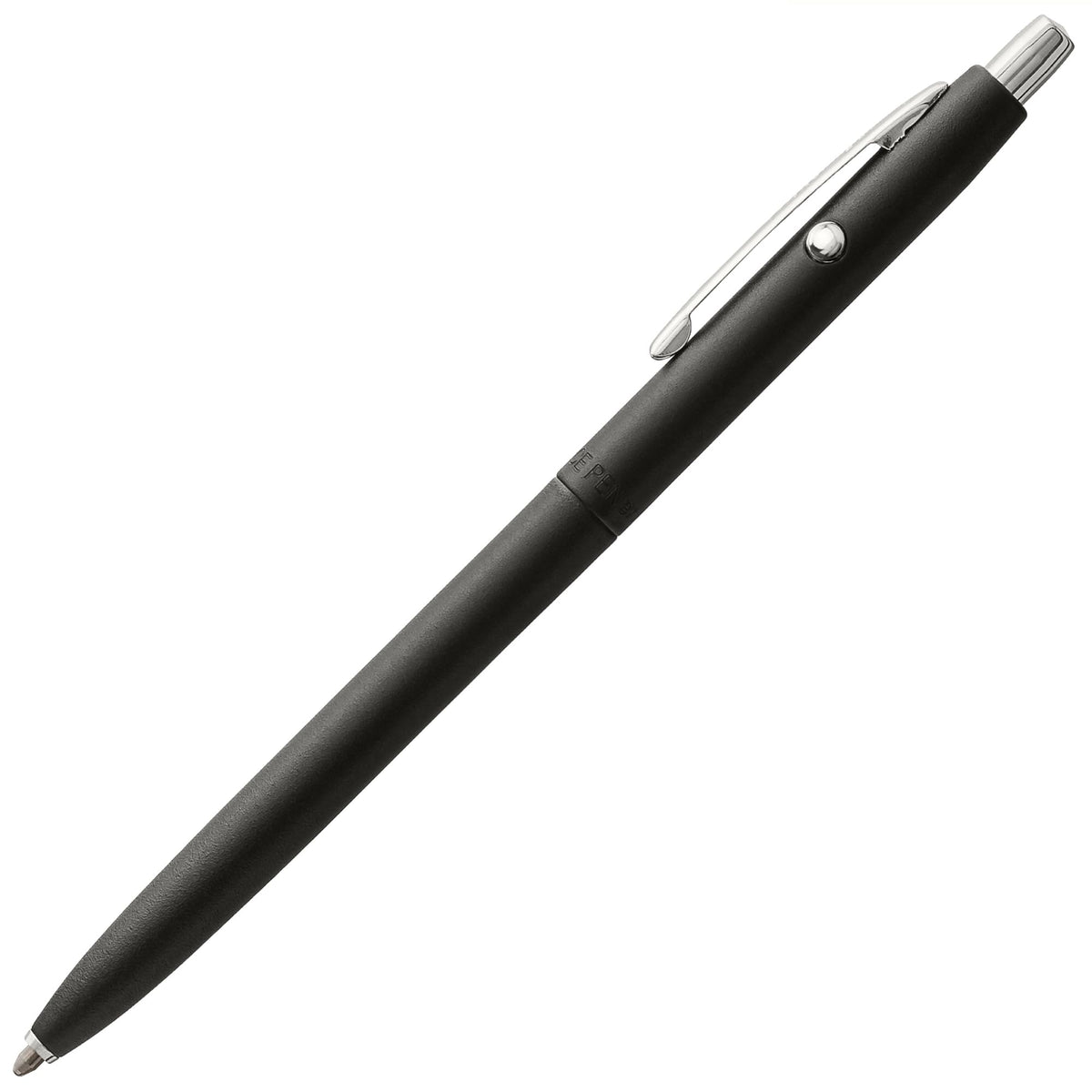 Fisher Space Pen Matte Black Shuttle Pen With Chrome Accents and Gift Box