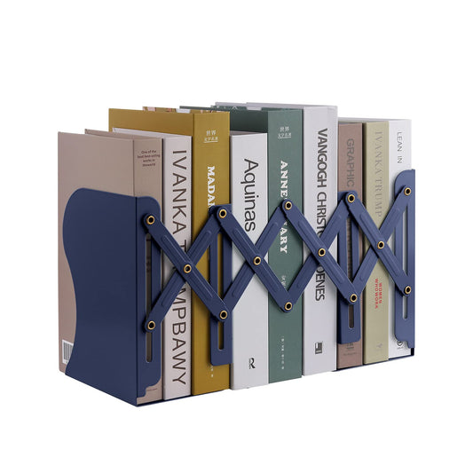 MSDADA Adjustable Bookends, Book Ends for Heavy Books, Expandable Book Organizer for Desk, Shelf