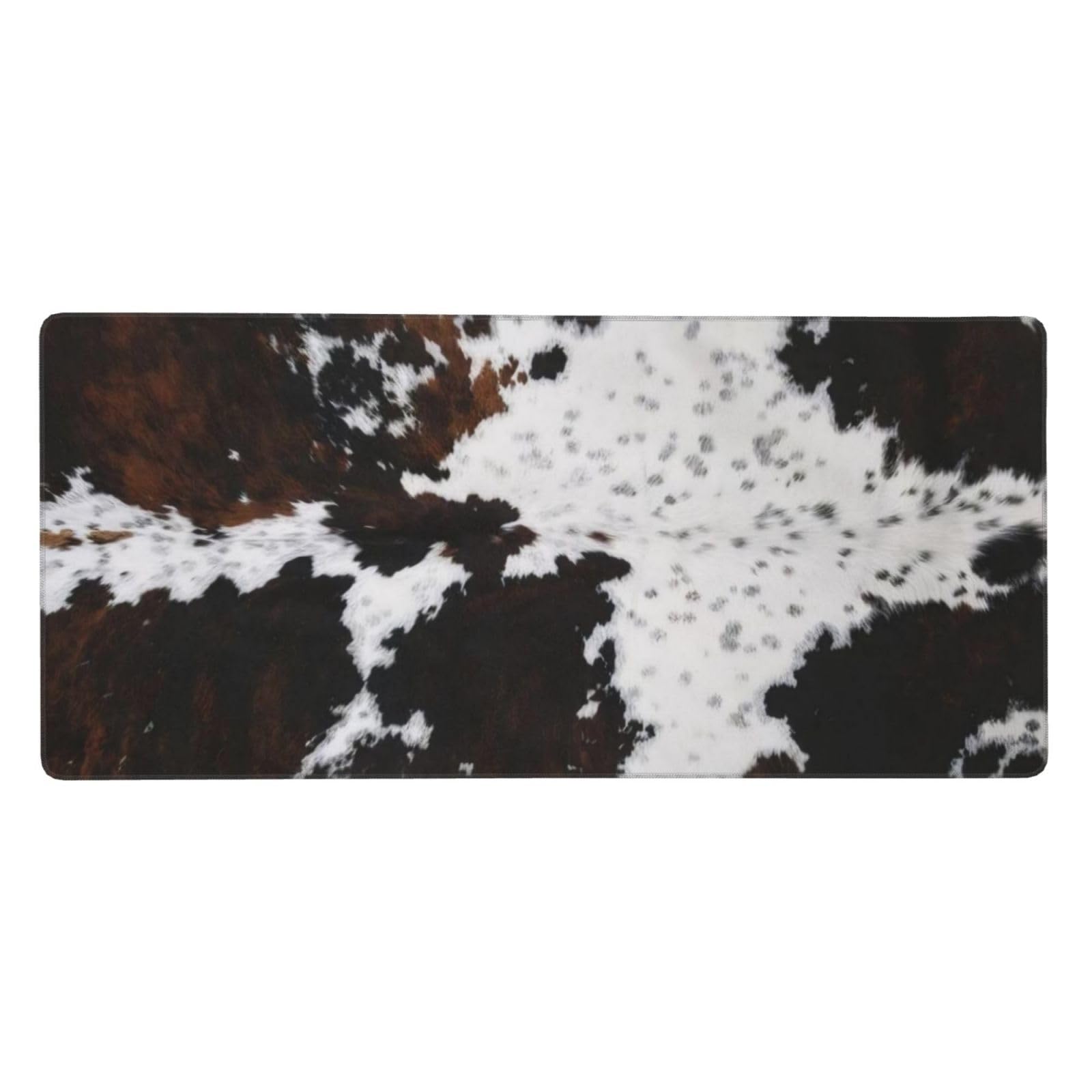 Gaming Mouse Pad, Large Non-Slip Rubber Base Mousepad, Keyboard Mouse Mat, Desk Pad with Stitched