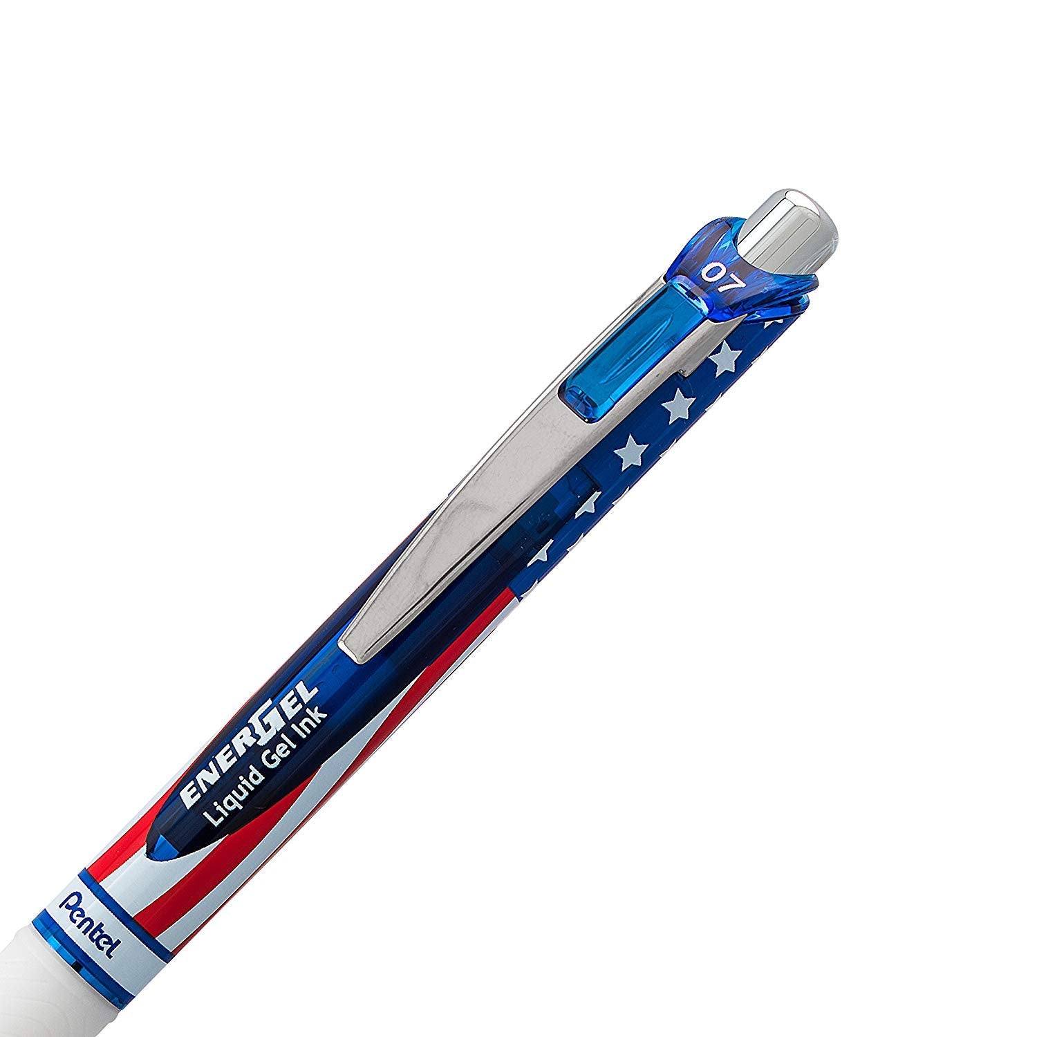 Pentel EnerGel RTX Retractable Liquid Gel Pen (12 Pack, Black/USA Barrel)