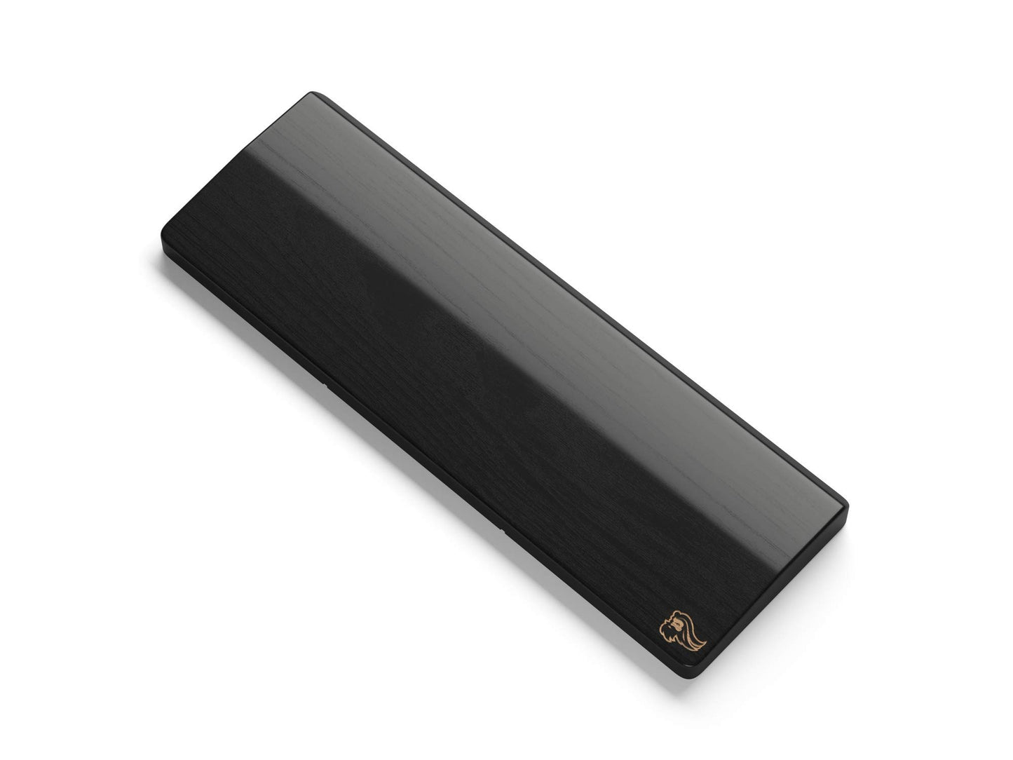 Glorious Wooden Wrist Rest - Compact - Onyx/Black - Mechanical Keyboards Wood Ergonomic Palm Rest|