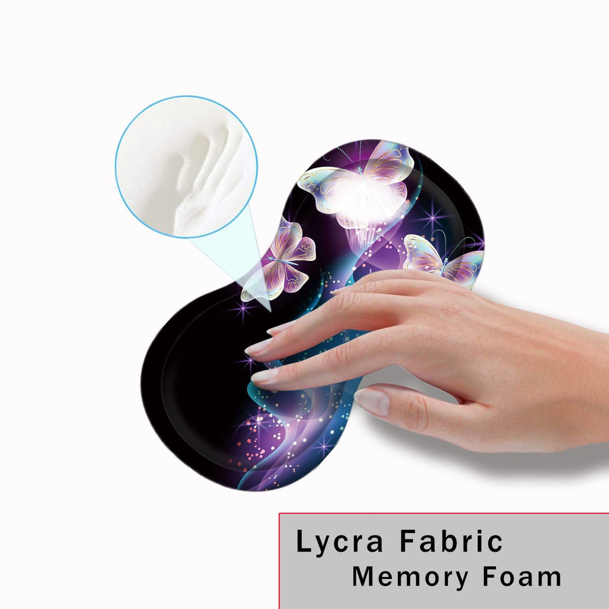 CICPLKSE Mouse Pad with Wrist Support + Desk Mat + Coaster 3 in 1 Set, XXL Large Gaming Mousepad