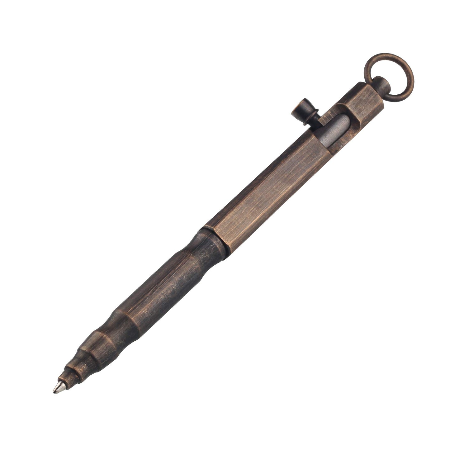 SMOOTHERPRO Solid Brass Bolt Action Pen, Compatible with Parker Refill