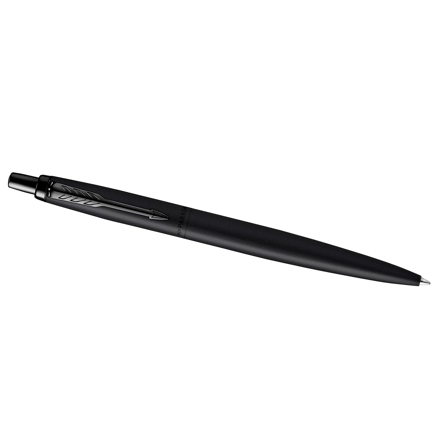 Parker Jotter XL Ballpoint Pen, Monochrome Matte Black, Medium Point, Blue Ink, Gift Box - Smooth