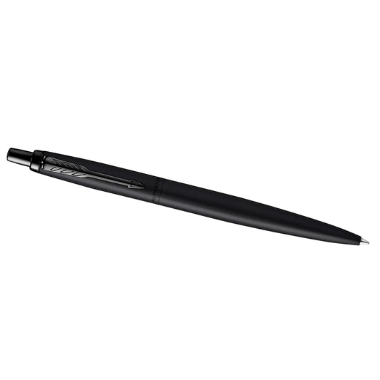 Parker Jotter XL Ballpoint Pen, Monochrome Matte Black, Medium Point, Blue Ink, Gift Box - Smooth