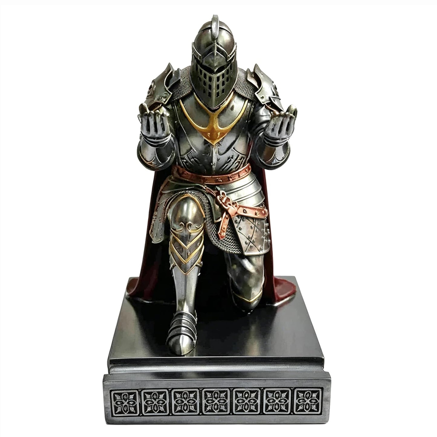 Knight Pen Holder Desk Organizer Office Decor Letter Opener for Desk Iron