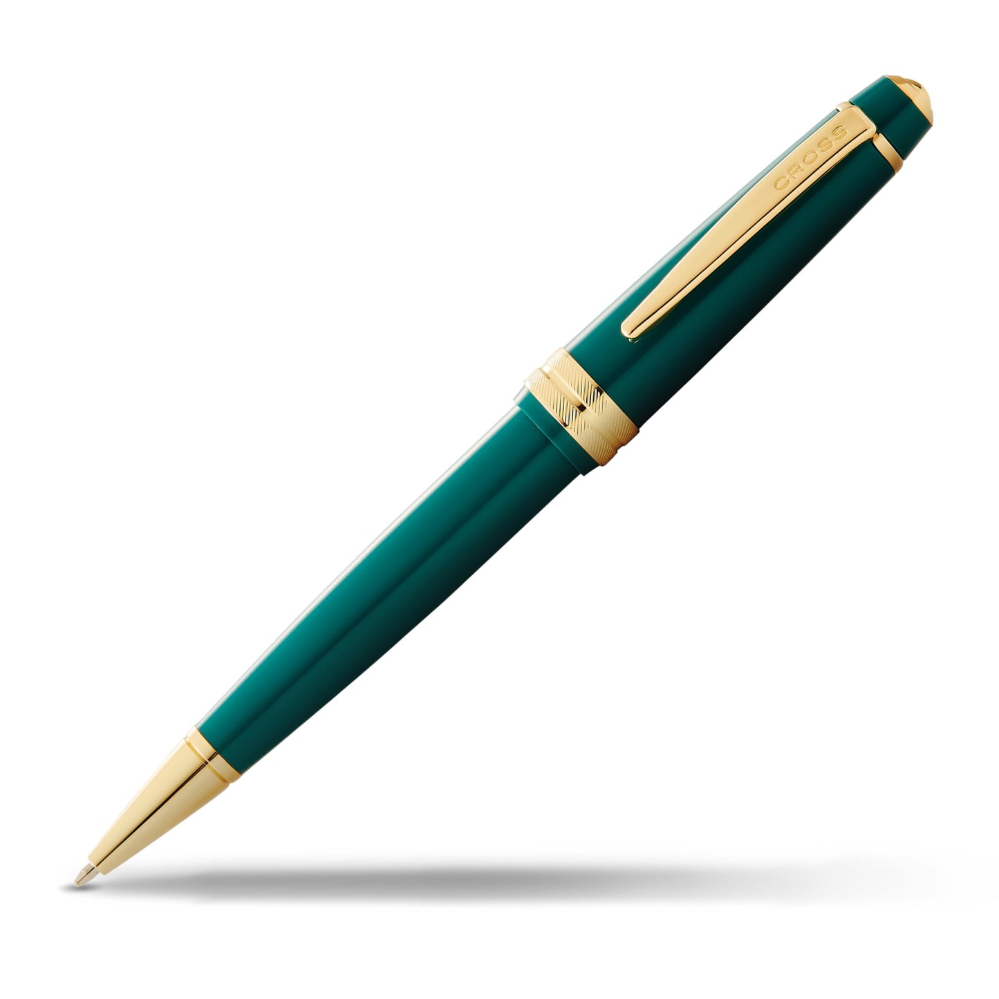Cross Bailey Light Polished Green Ballpoint Pen, Medium Point, Black Ink