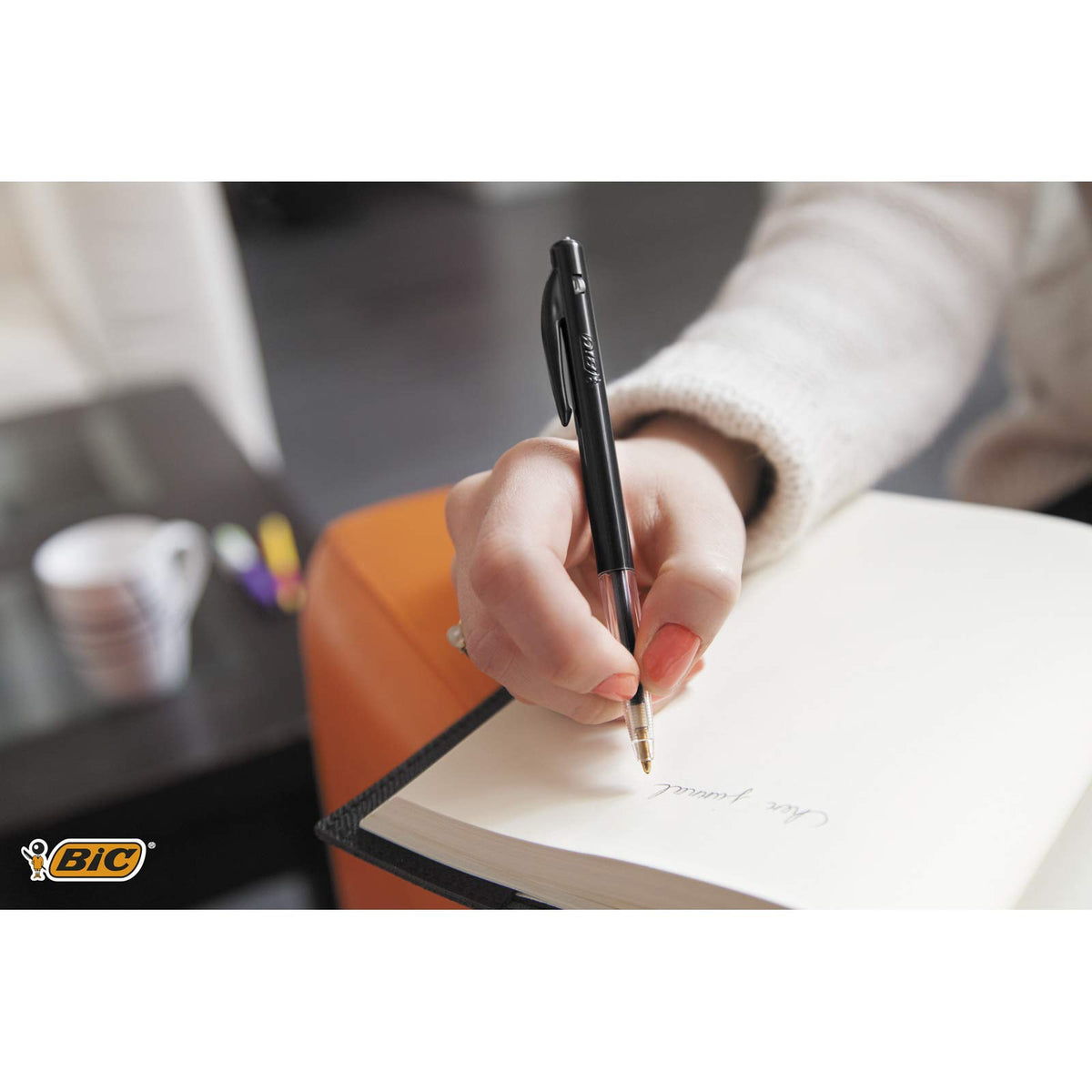 BIC M10 Original Ballpoint Pens Black 50 Box