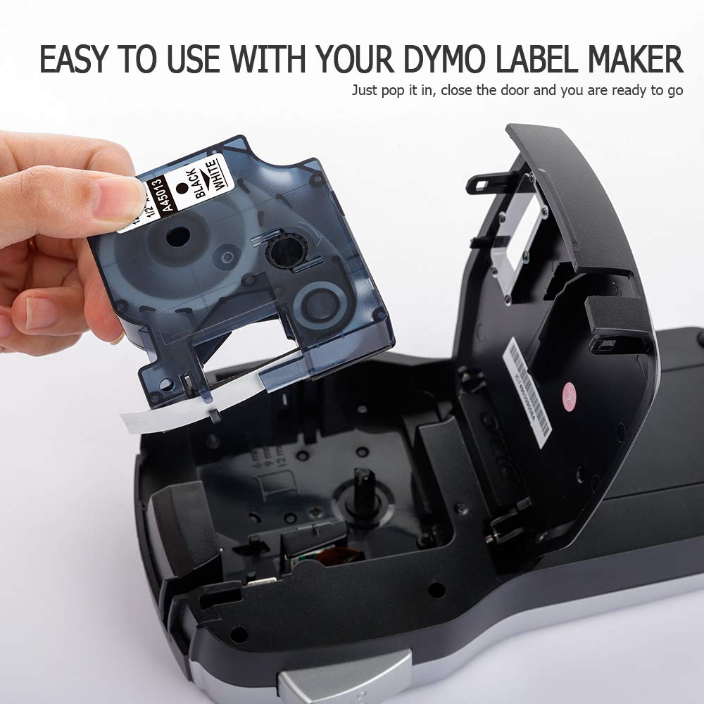 Oozmas Replacement for DYMO LabelManager 150 160 280 420P 360D Refill