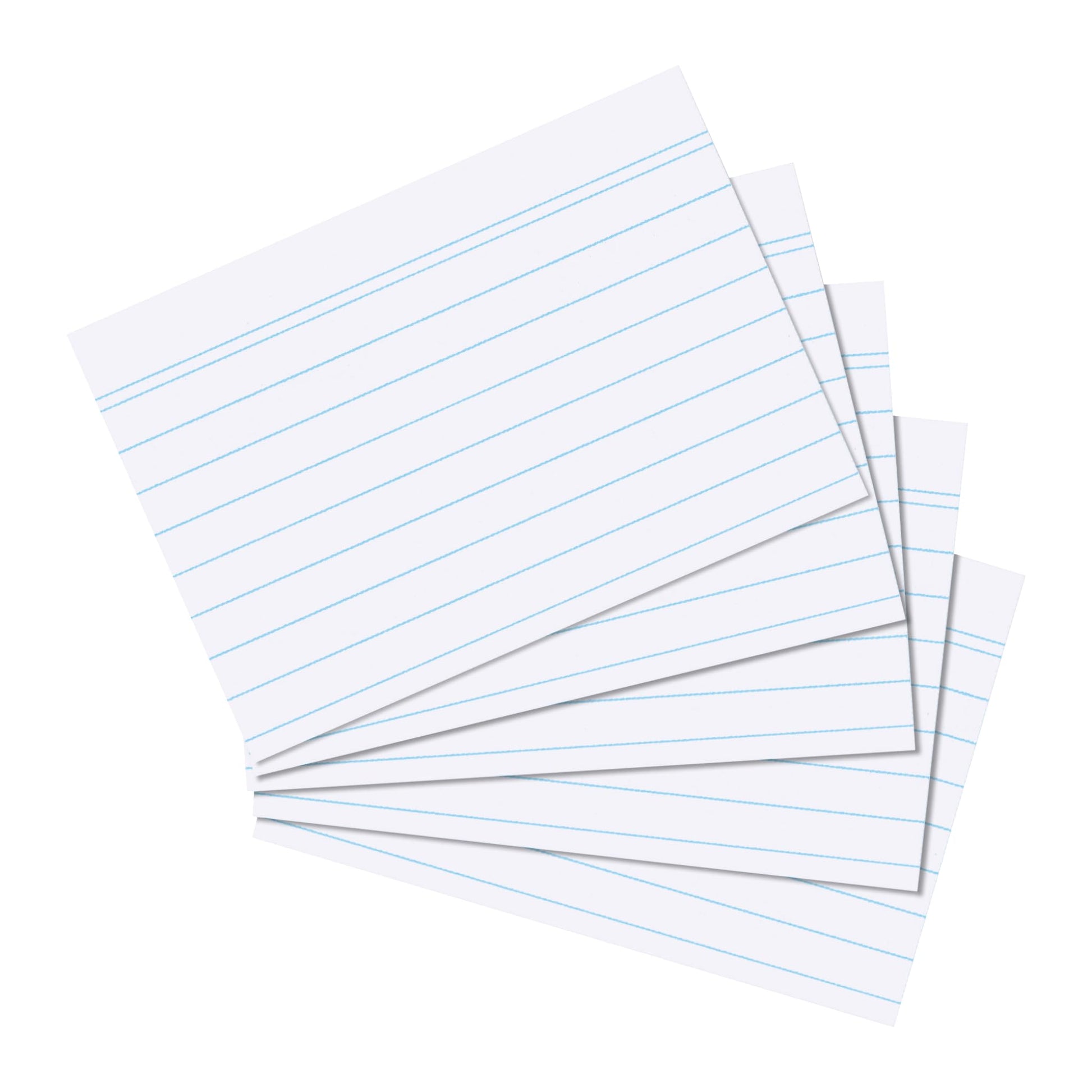 Herlitz 1150507 Index Cards, Pack of 100 A5 Bianco
