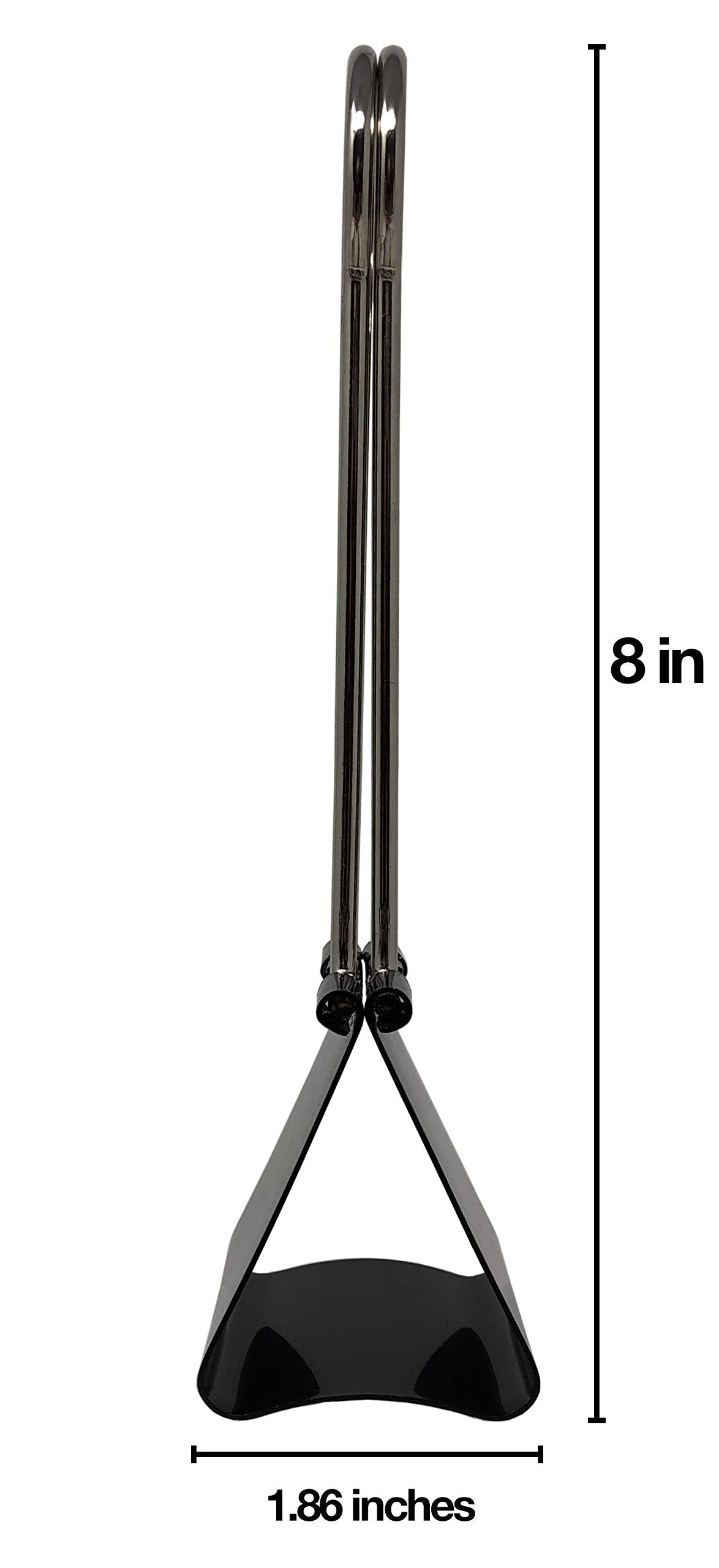 Clipco Binder Clips Jumbo Super Extra Large 2-1/3in Black (2-Pack)
