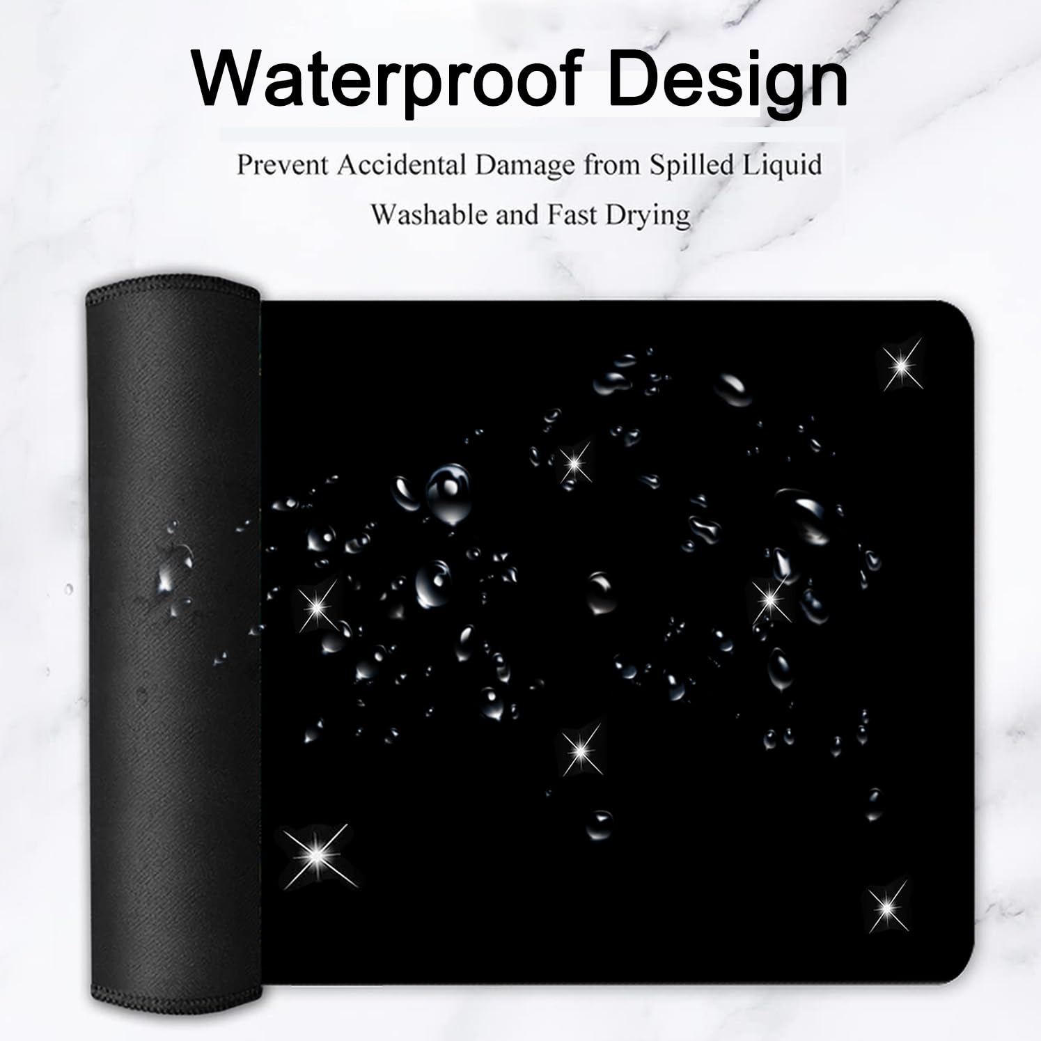 Large Mouse Pad, 31.5 x 11.8in Extended Gaming Mouse Pad with Stitched Edges,XXL Mousepad Protector