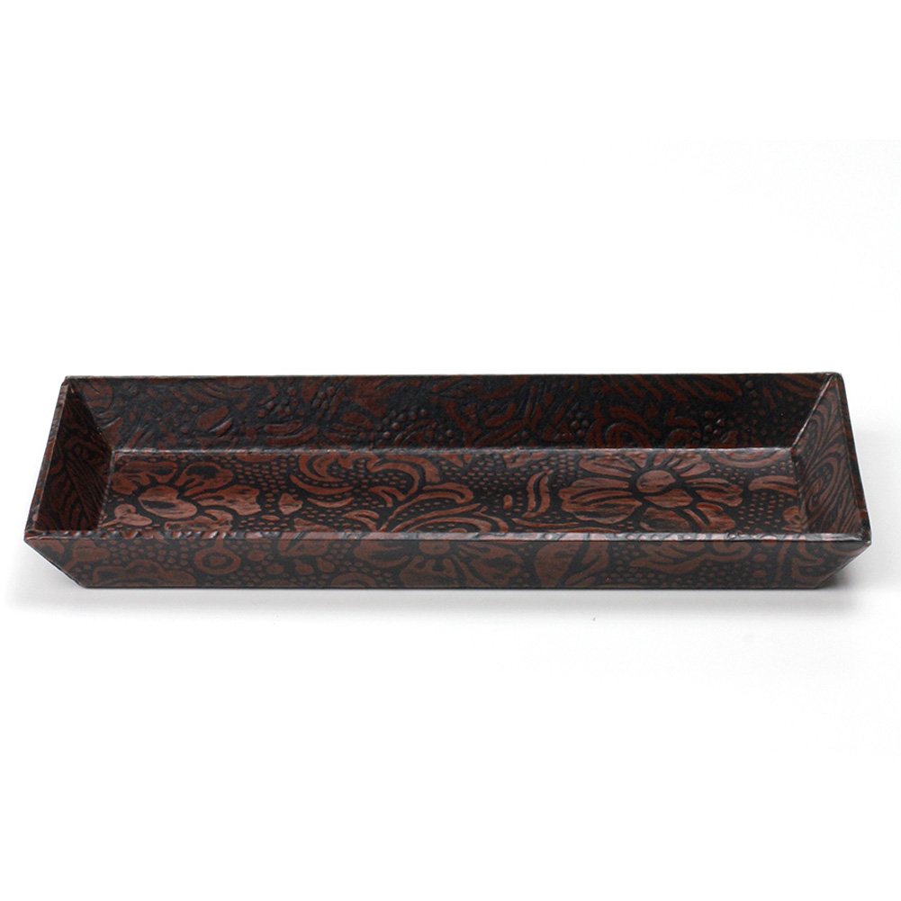urushi Paper Pen Tray Brown