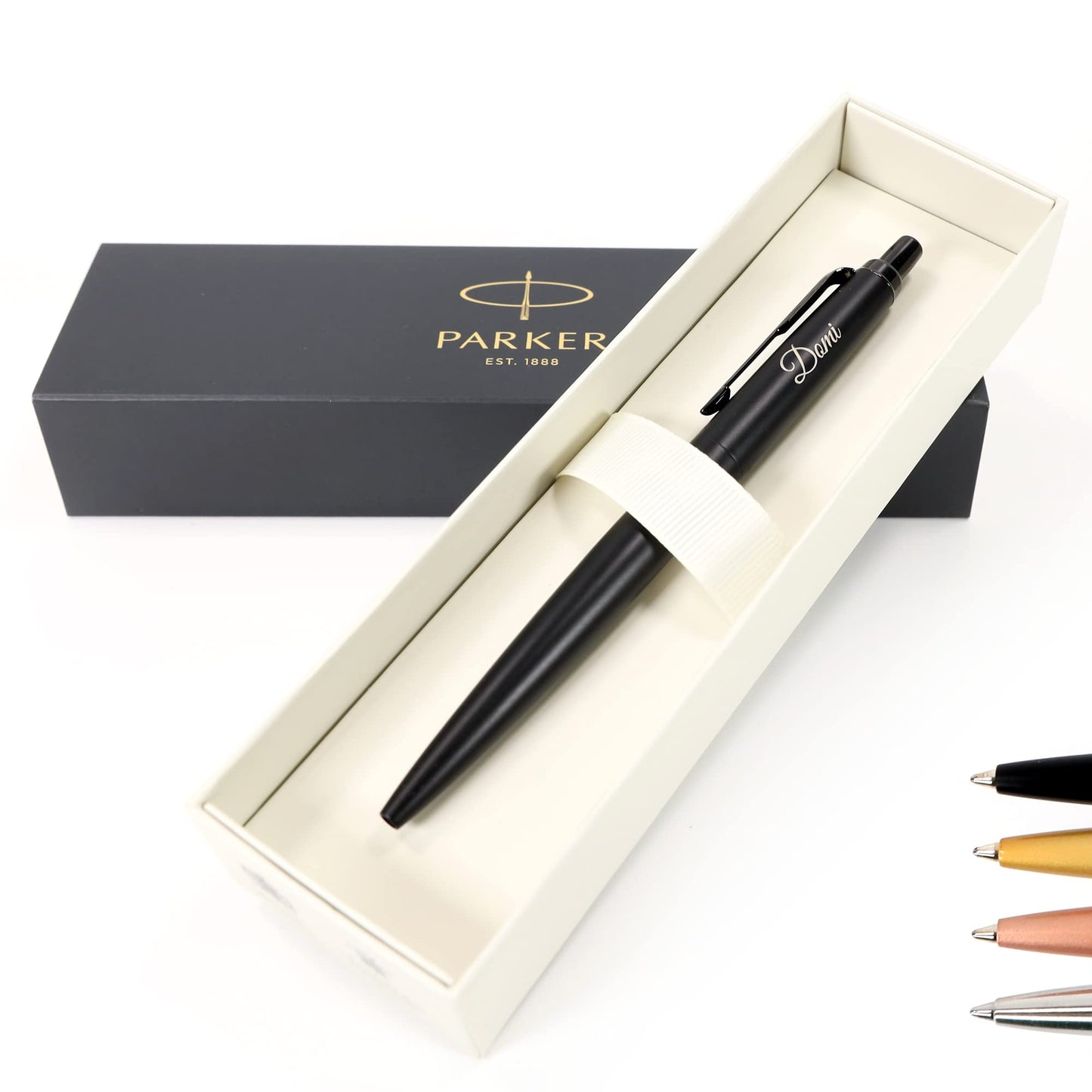 Personalised Custom Parker Jotter XL Monochrome Pen + Gift Box | Design A Truly Unique Present |