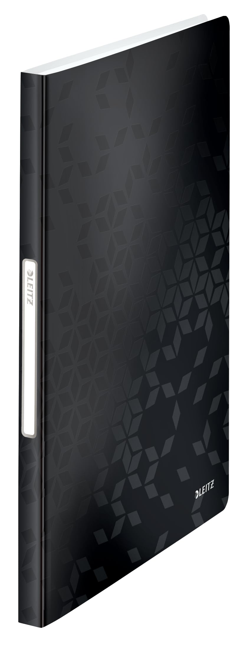 Leitz A4 Display Book, 40 Pockets, 80 Sheet Capacity, Transparent Pockets, Black, Wow Range