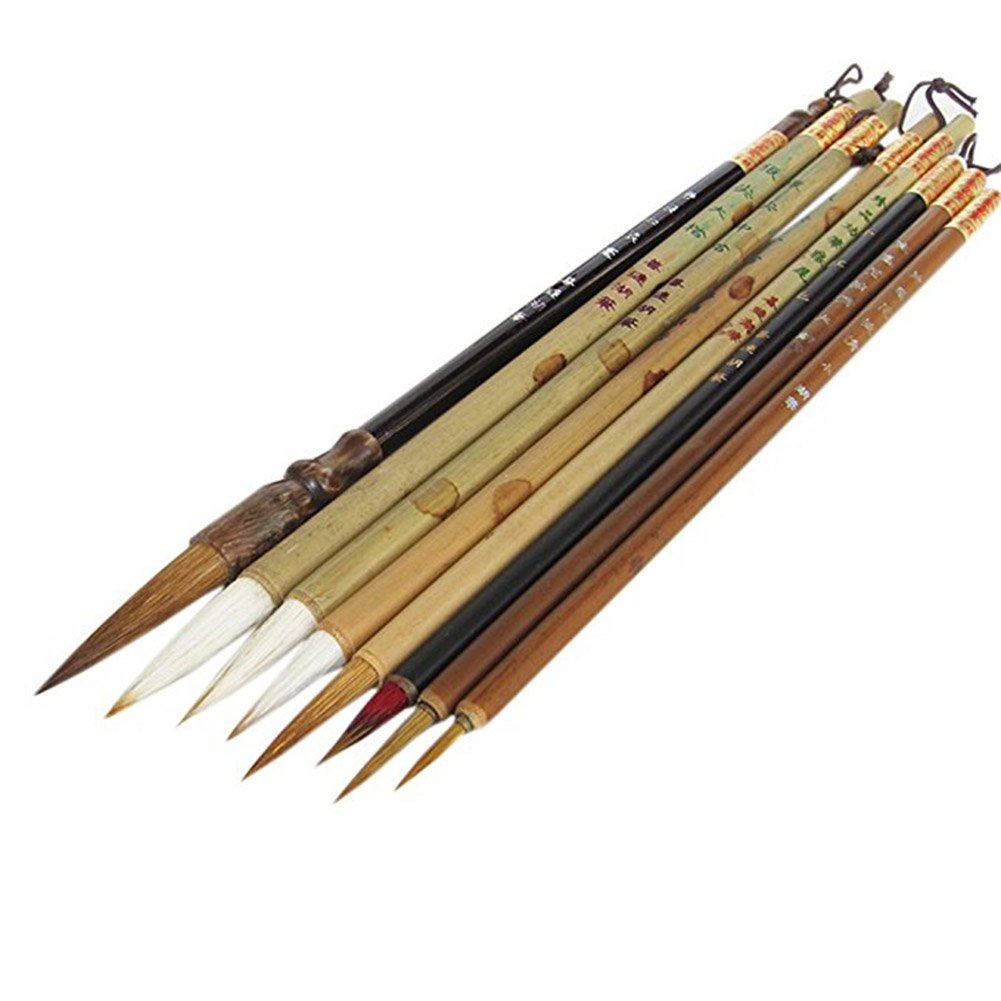 Professional Chinese Art Brush Set 8 Pcs Chinese Paint Brush (8 pcs)
