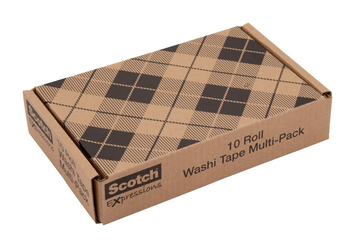 Scotch Washi Tape, 10 Rolls
