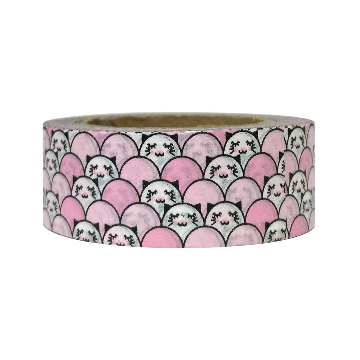 Wrapables Colorful Washi Masking Tape, Cats in a Theater