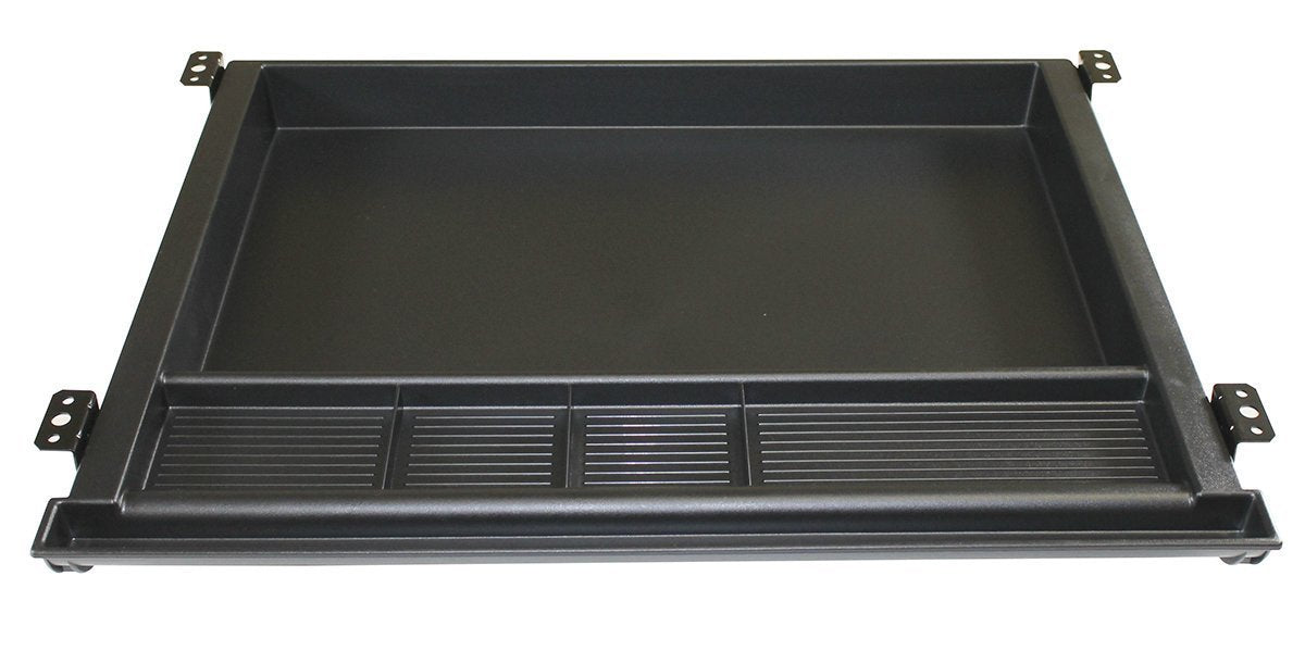 Qline Underdesk Pencil Drawer Organizer Tray 23" W slide out ball bearing slides