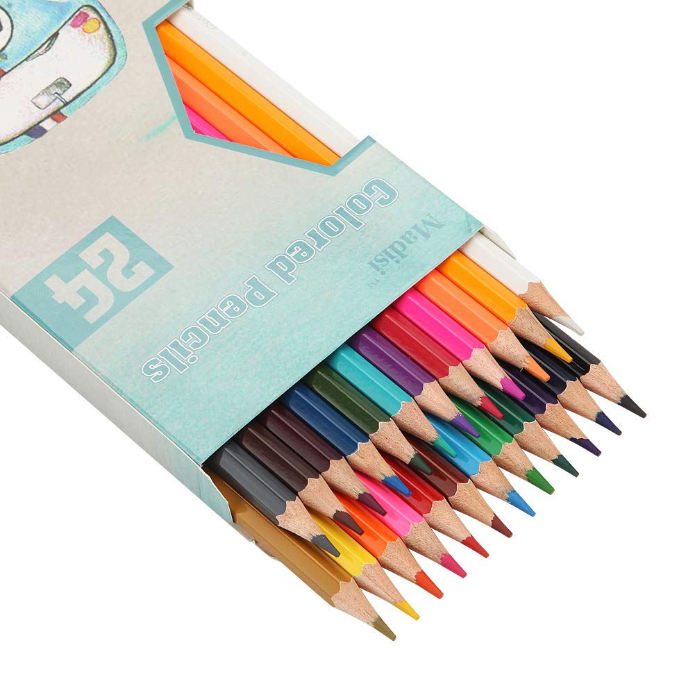 Madisi Colored Pencils Bulk, 12 Packs of 24-Count, 288 Pack