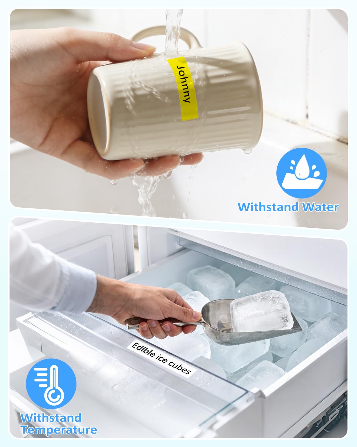 Replace for Brother P-Touch Label Maker Tape TZe 12mm 0.47 Colored Refills