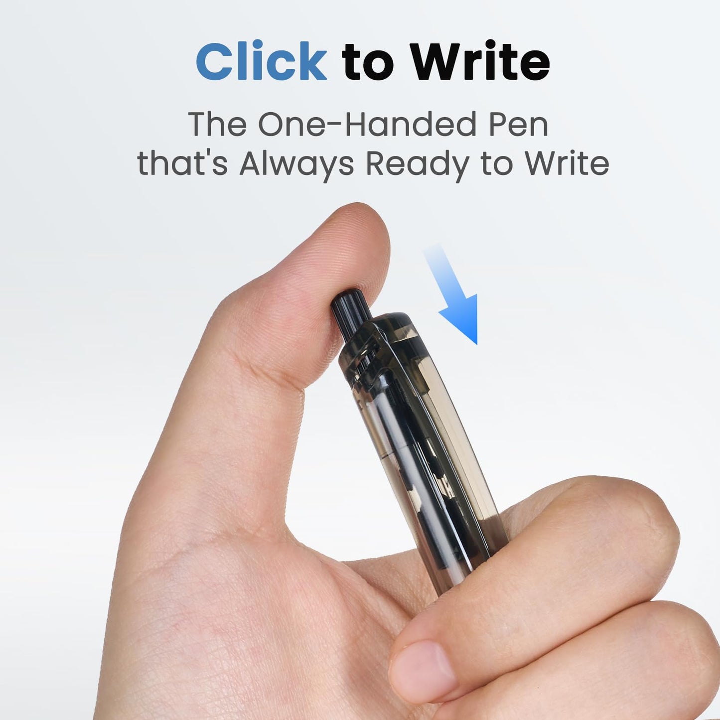 Sooez 60 Pack Bulk Pens Ballpoint, Smooth Writing Pens with Soft Grip