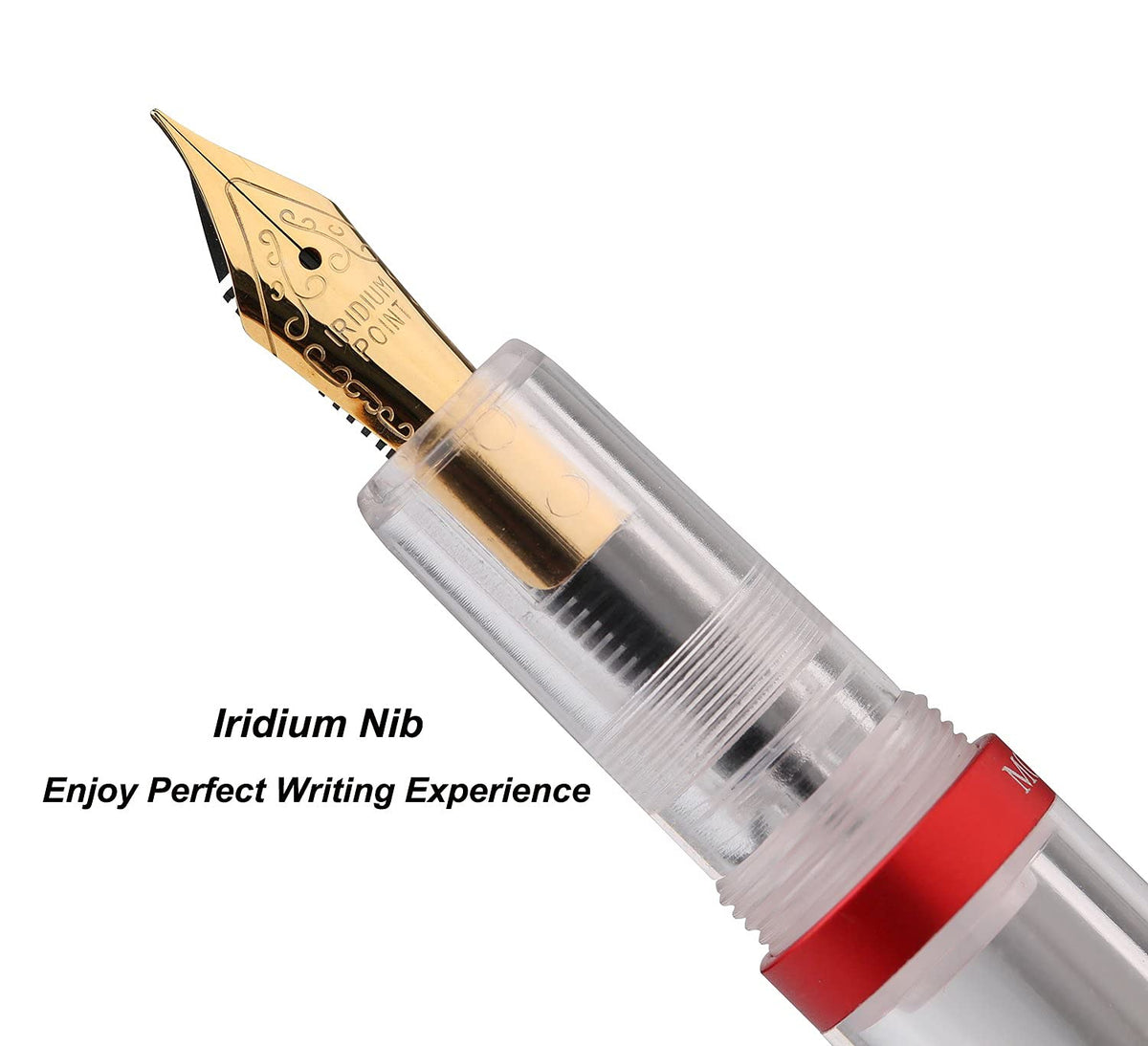 erofa Majohn M2 Eye Dropper Fountain Pen, Large-Capacity Ink Storing, Fine Nib Writing Pen Set for