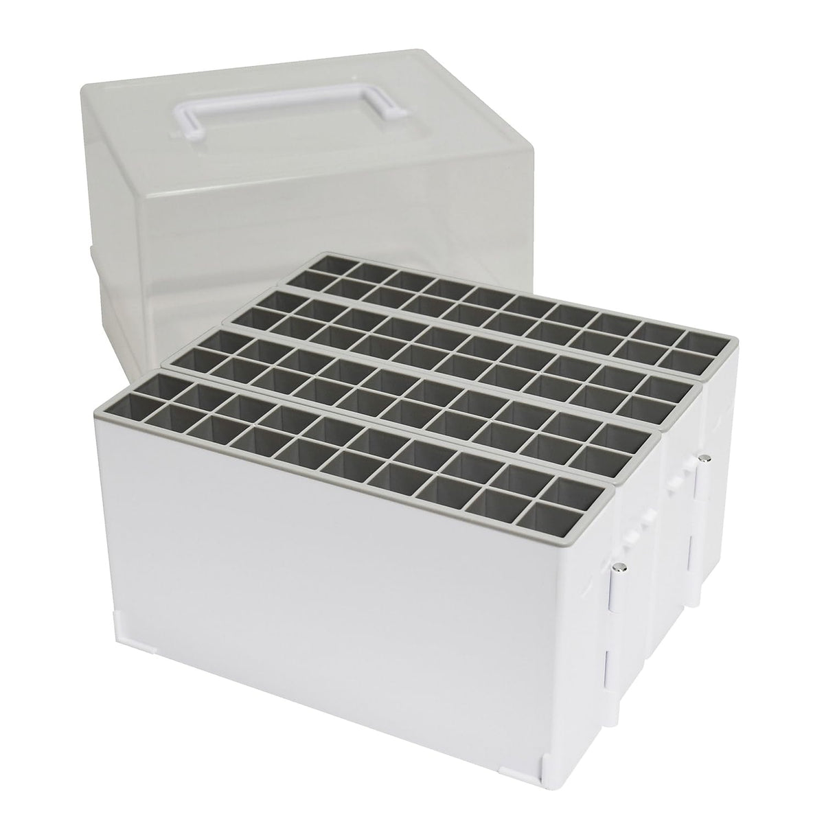 Deflecto Expandable Marker Accordion Organizer - White/Clear