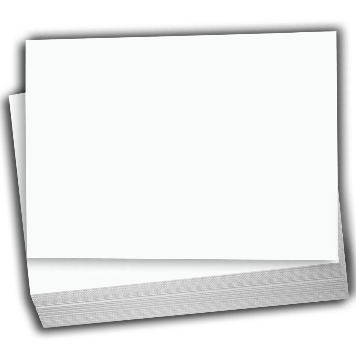 Hamilco White 65lb Cover 5.5x8.5 Index Cards for Note & Study (100PK)