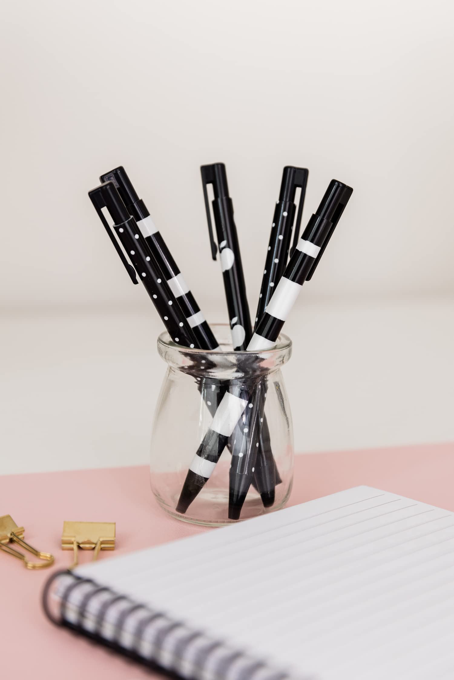 kate spade new york Ink Pen Set of 5, Dots & Stripes