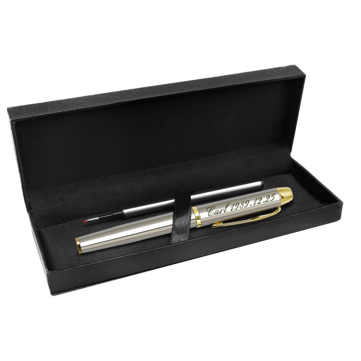 Aolun Personalized Pens,Custom Engraved Ballpoint Pen,Perfect for Birthday,Business,Party with