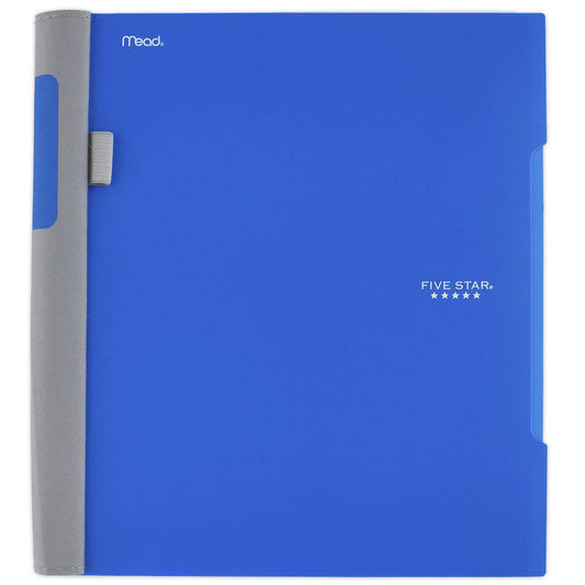Five Star Advance Spiral Notebook, 1 Subject, College Ruled Paper, 100 Sheets, 11" x 8-1/2", Blue