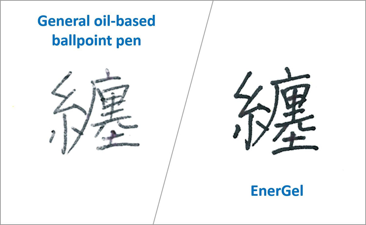 ENERGEL Pentel Infree Gel Ink Ballpoint Pen 0.5mm, Needle Tip 10 colors set with Sticky Notes