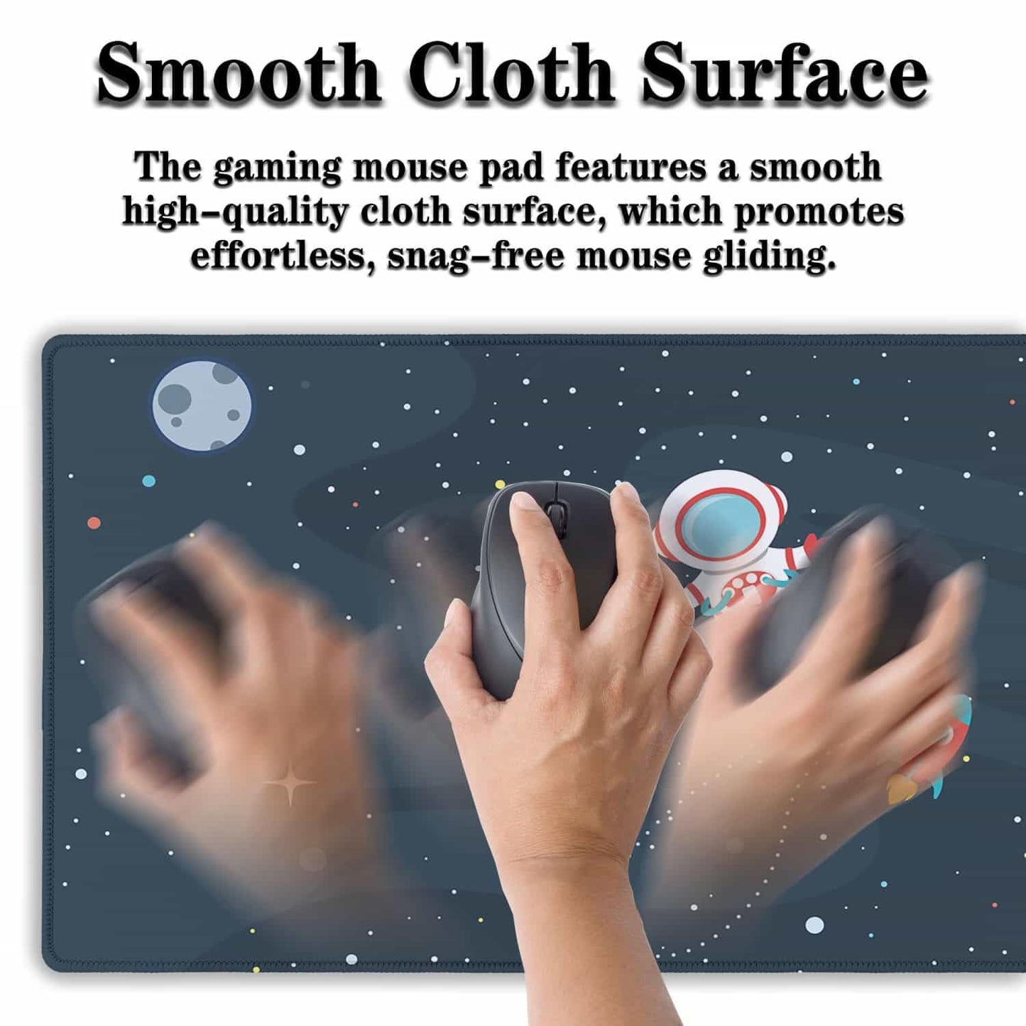 Samgula Keyboard Mat Cute Astronaut Large Mouse Pads Men¡¯s Office Accessories Pc Mouse Pad