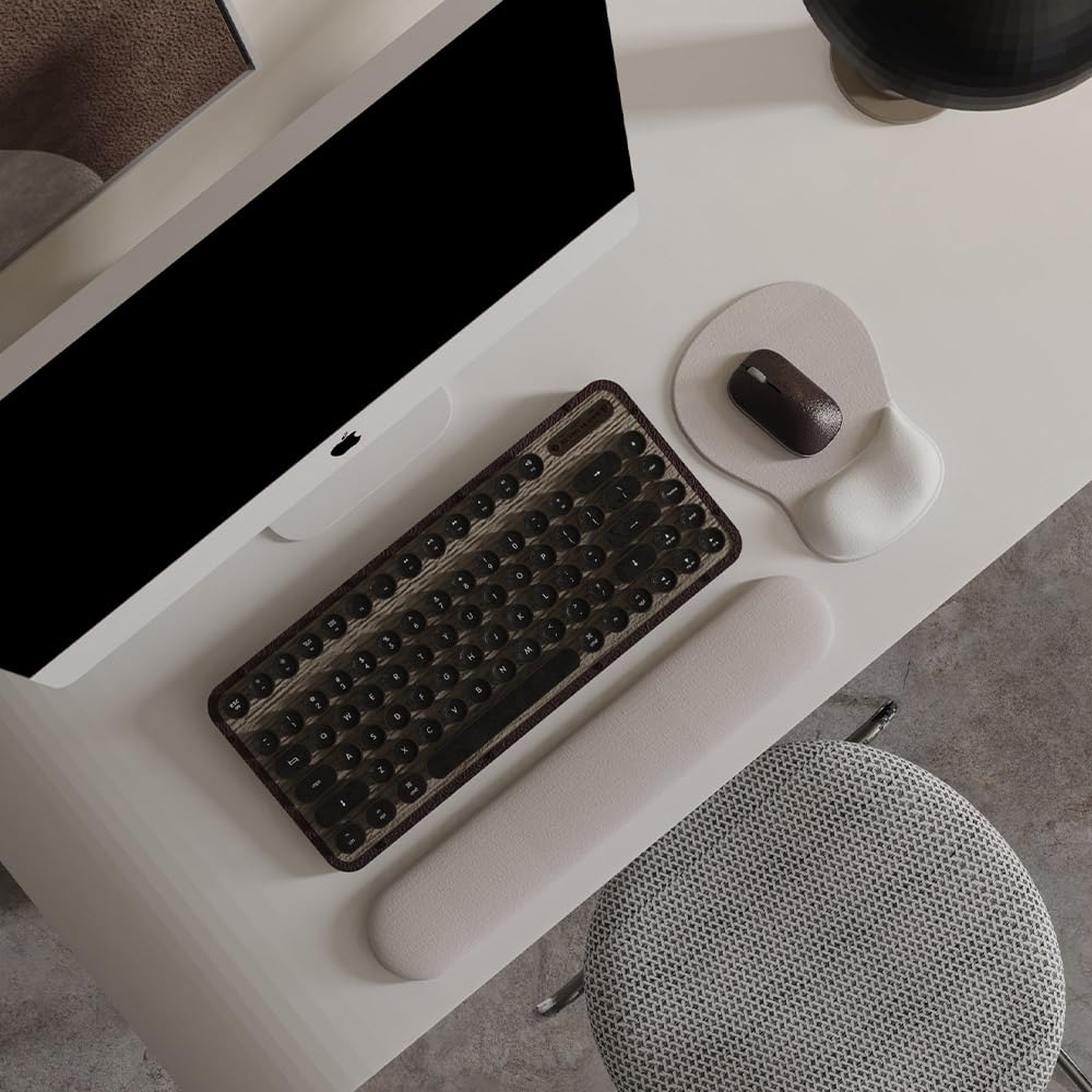 ErgoComfort Gel Wrist Rest Mouse Pad-Ergonomic Office Mousepad with Wrist Support-Non-Slip, Design