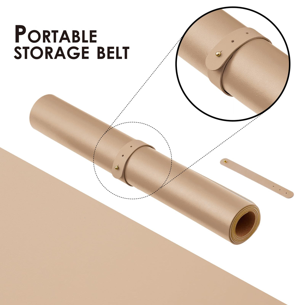 Large Cork Desk Mat - 47.2"x 17" Desk Pad for Office and Home - Ideal for Large Mouse Pad and Desk