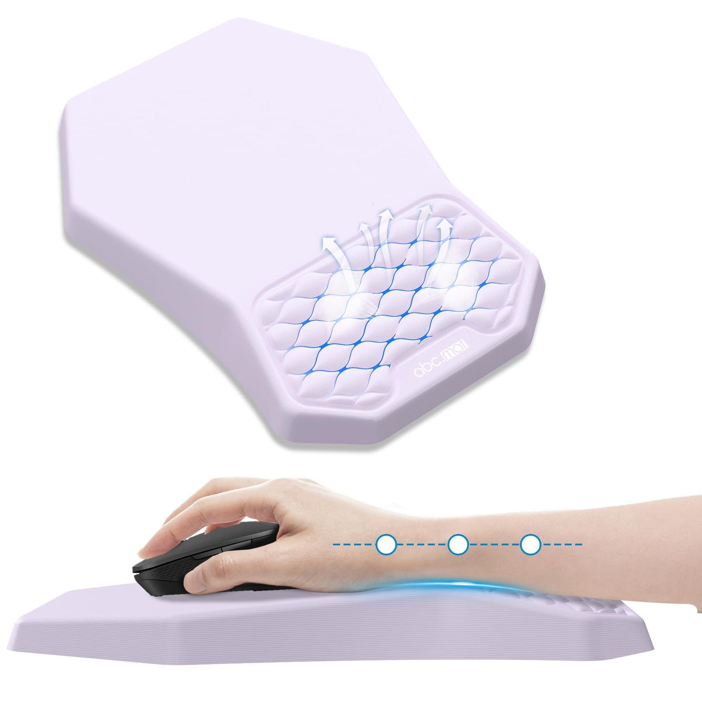 Ergonomic Mouse Pad Wrist Rest Support