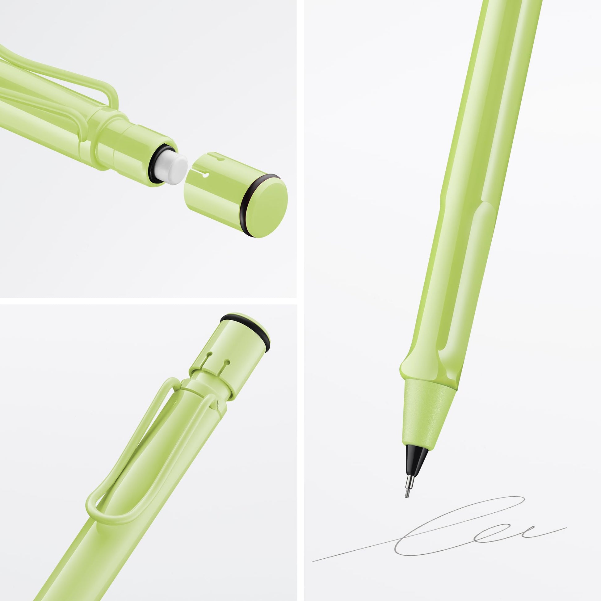 LAMY safari springgreen - Mechanical Pencil with ergonomic grip & body made of robust ASA plastic
