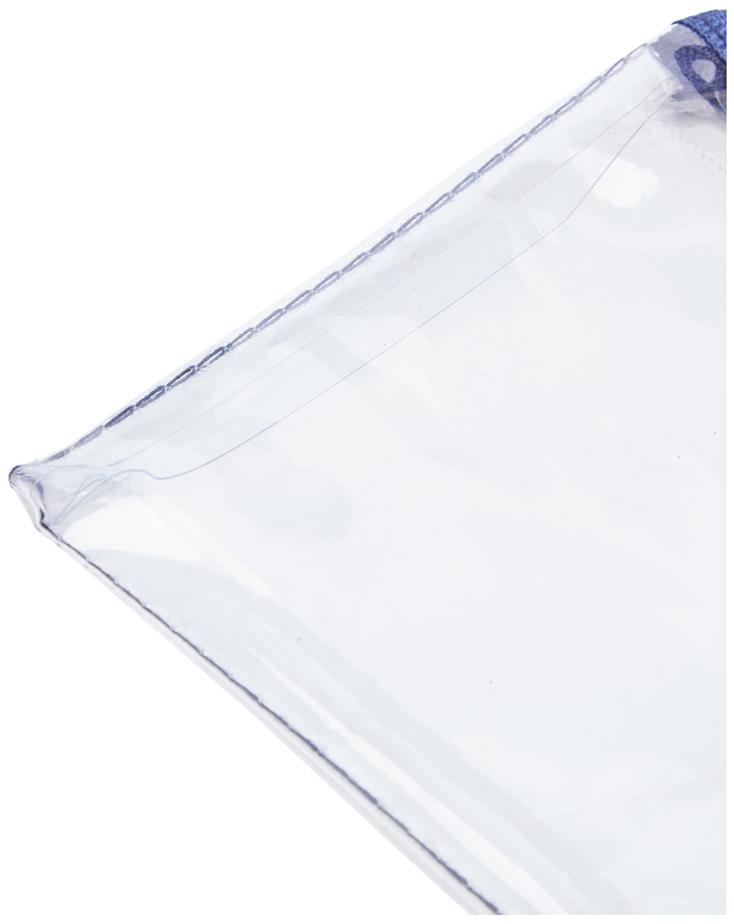 Helix Oxford 8 inch Clear Pencil Case