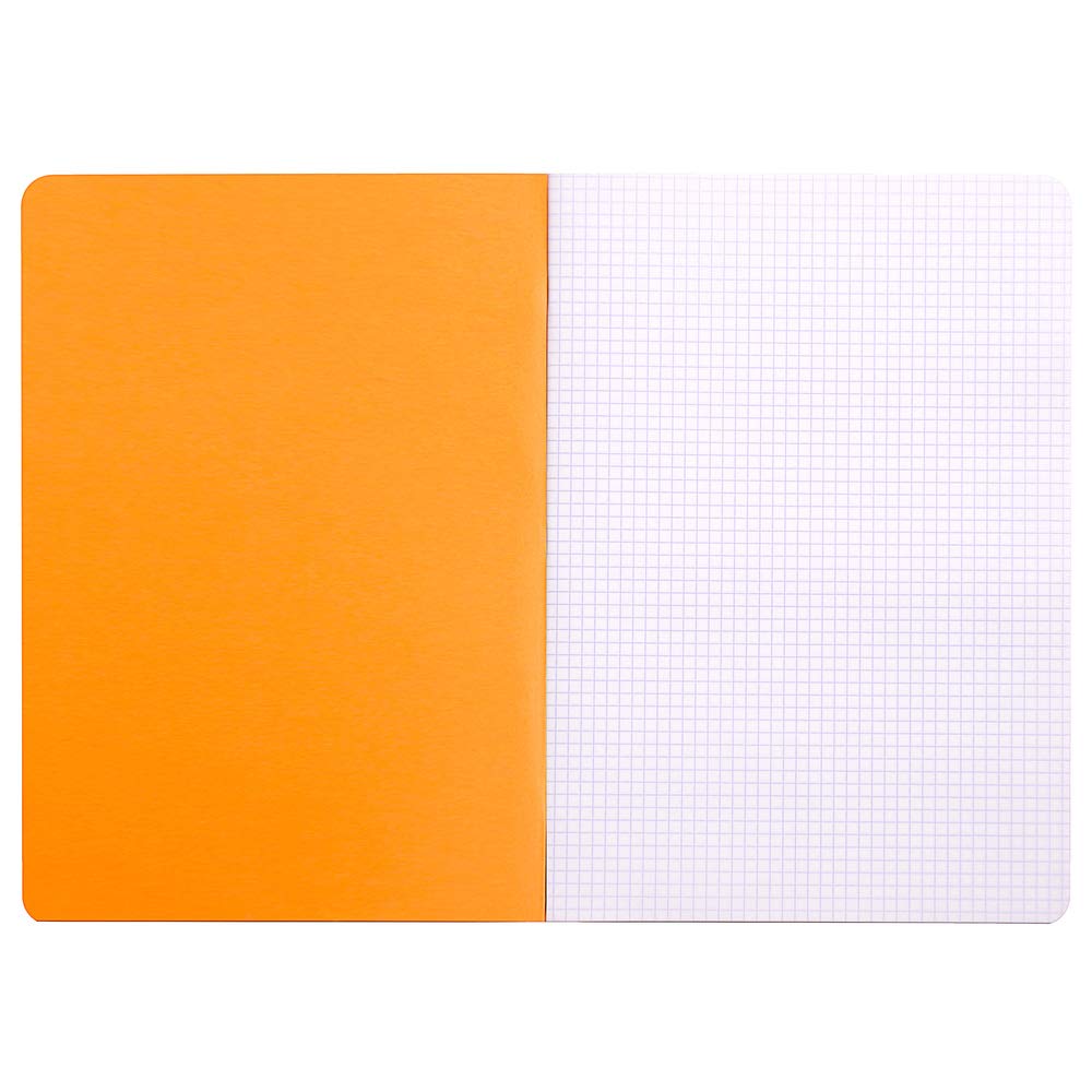 Rhodia Classic cf119164 Staple Notebook, A4, 0.2 inch (5 mm) Ruled, 96 Pages, Water Repellent
