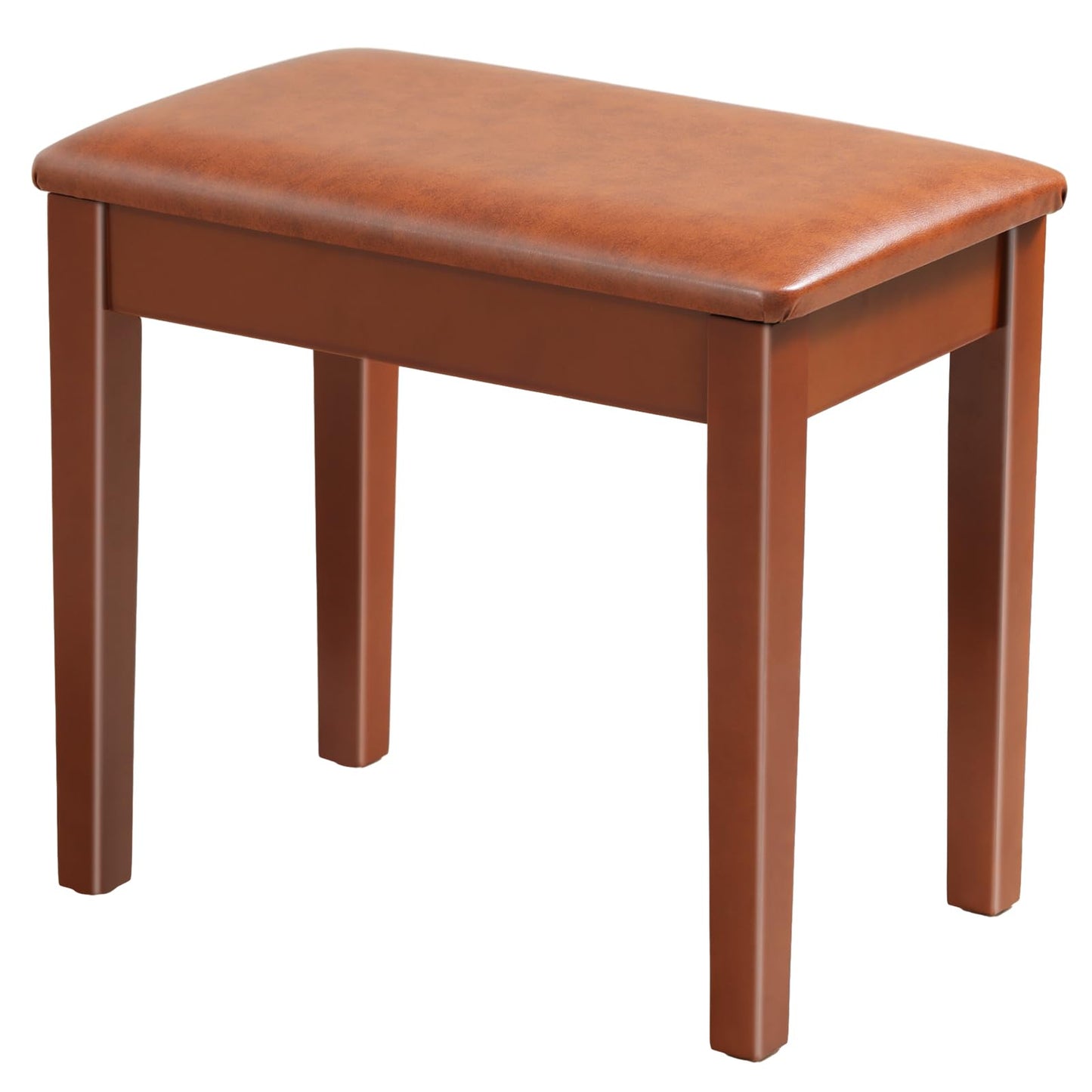 AODSK Piano Stool, Solid Wood Frame, Padded Cushion, 13.21"x21"x18.2"