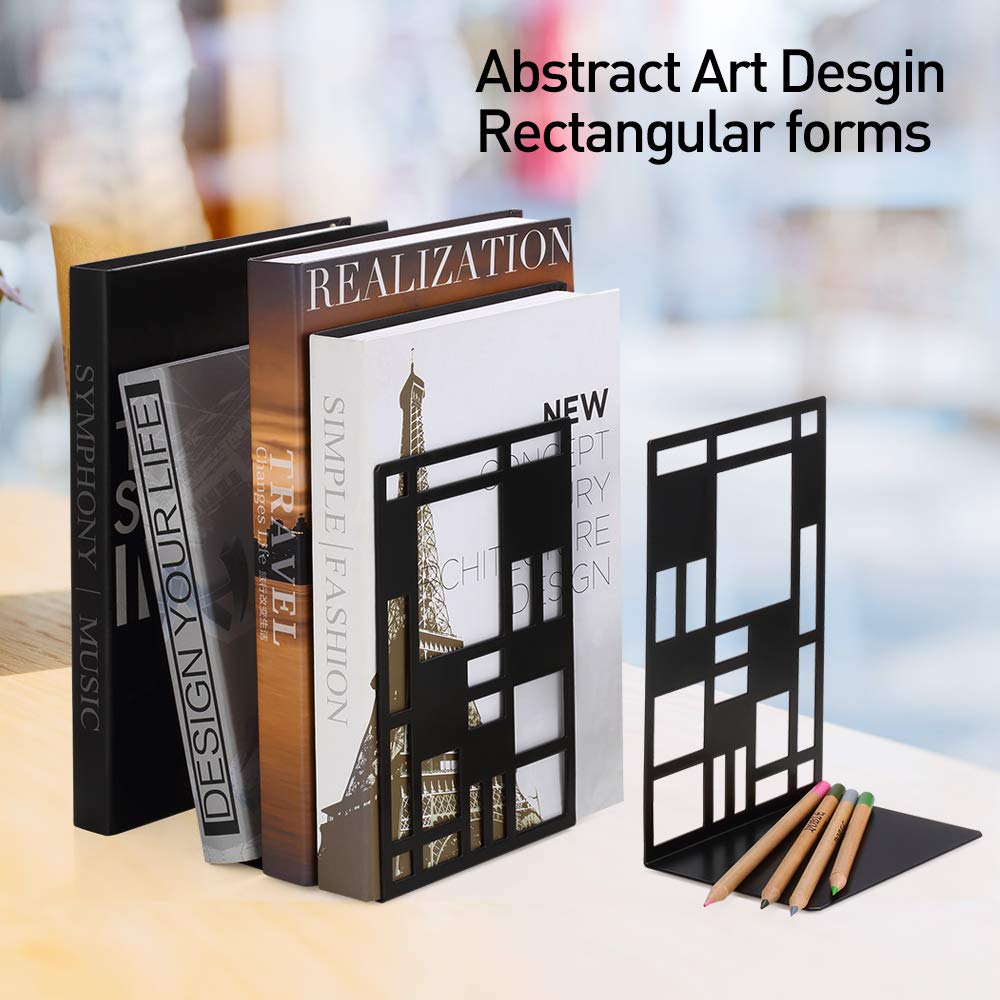 Book Ends,Bookends,Book Ends for Shelves,Bookends for Heavy Books