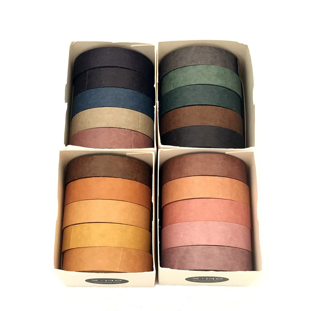 20 Rolls Washi Tape Set,10 mm x 5m Decorative Colored Masking Tapes for Scrapbooking, Junk Journal