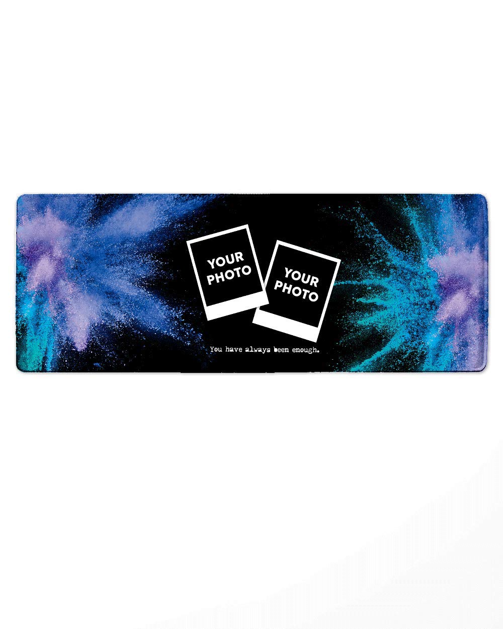 COLORCOMMALL Personalized Mouse Pad – Gaming 11.8 x 31.5 inch Non-Slip Large Size Rubber Base