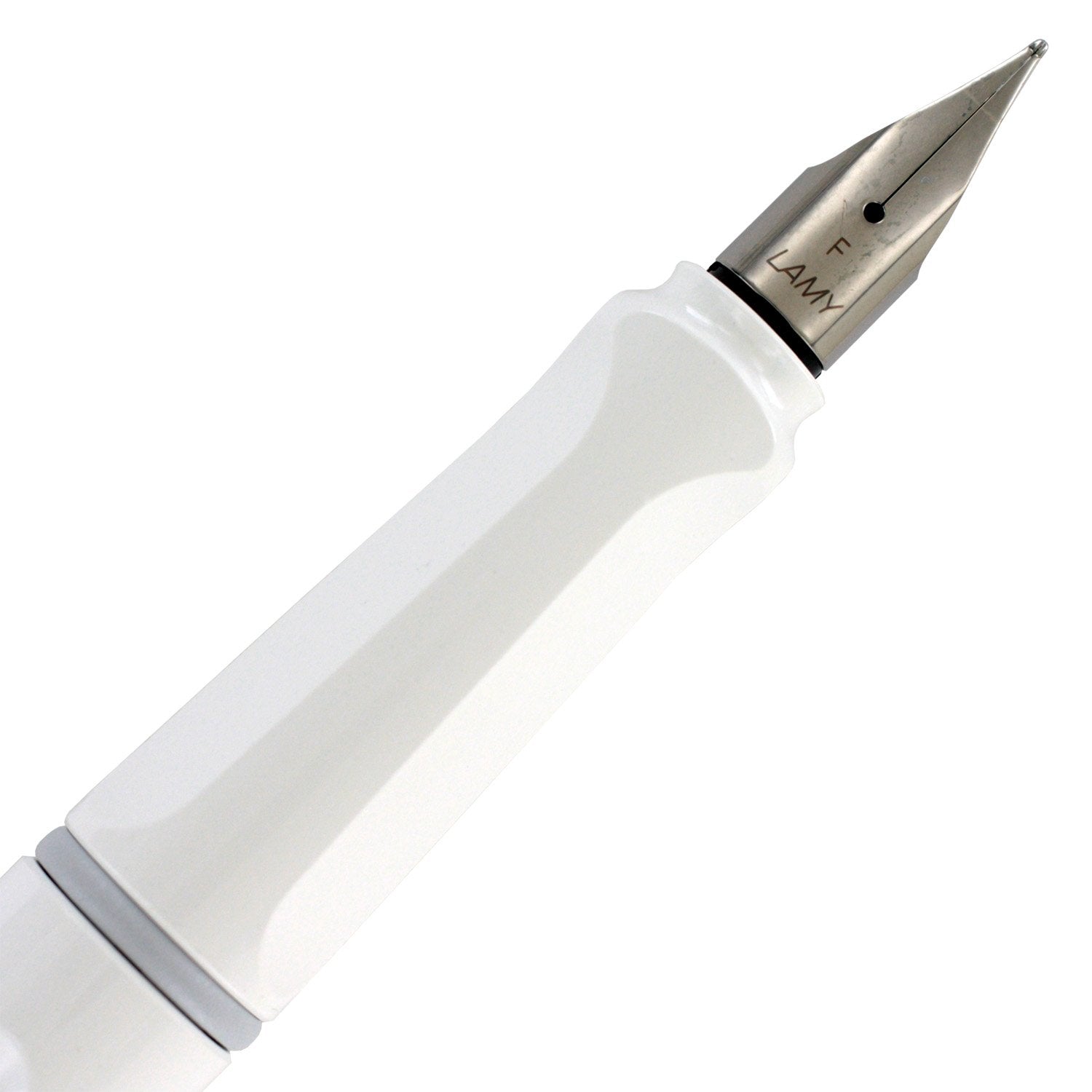 Lamy Safari White Fountain Pen - Fine Nib L19-WE-F