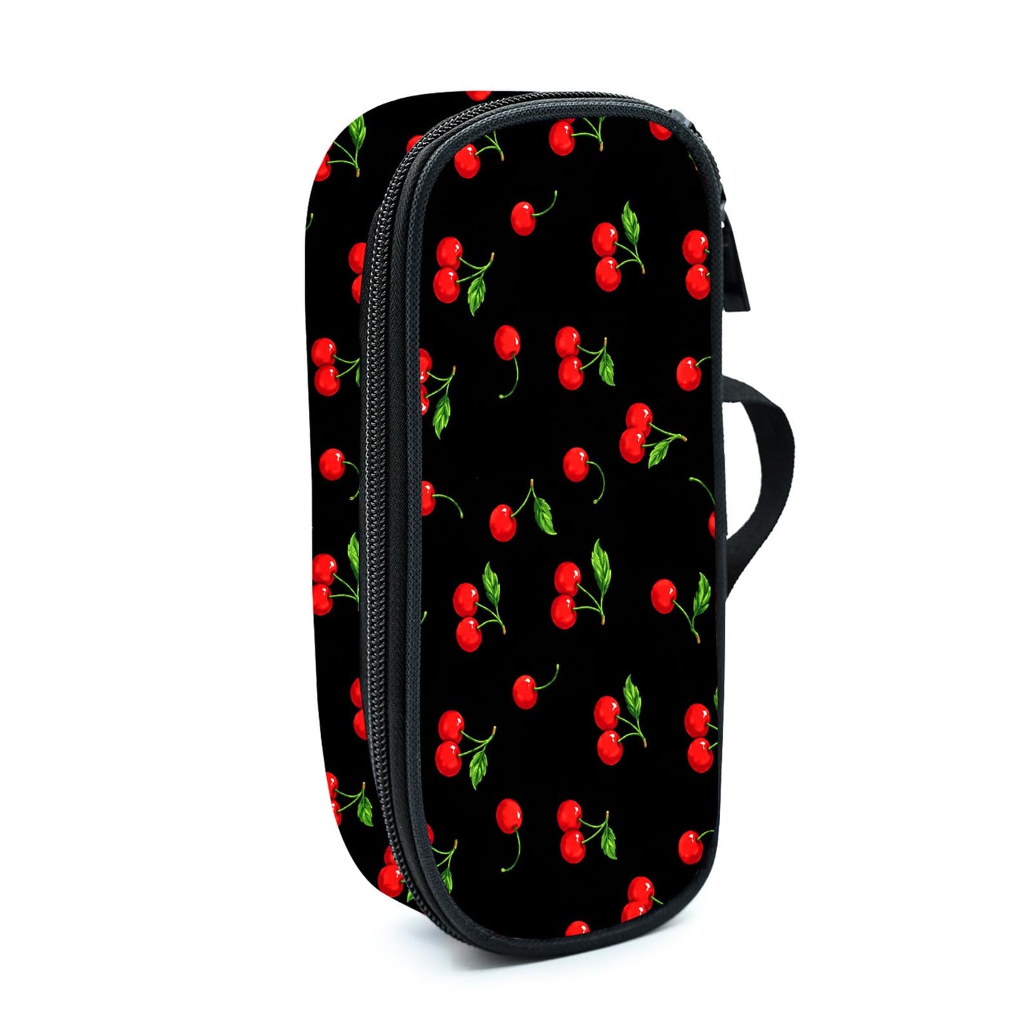 Droerfes Cherry Pencil Case Pencil Pouch Large Capacity Pen Bag School Office Organizer Stationery